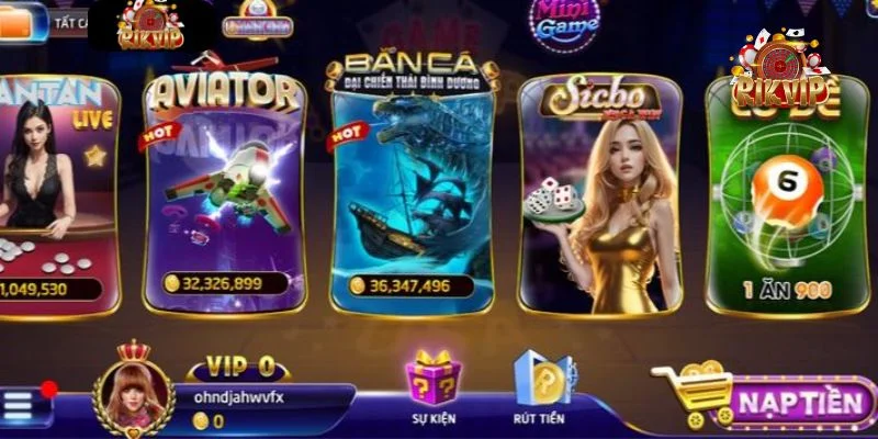 BẮN CÁ RIKVIP Giới thiệu chung về game Bắn cá Rikvip là thông tin được tân thủ quan tâm.
