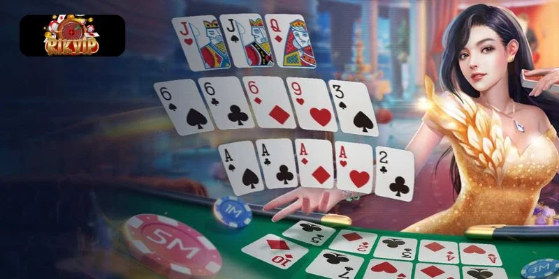 GIỚI THIỆU RIKVIP Người chơi phải có kiến thức vững về luật chơi và một chút khéo léo trong việc sắp xếp bài.
