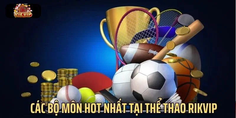 Sảnh chơi cung cấp phong phú các bộ môn thể thao.